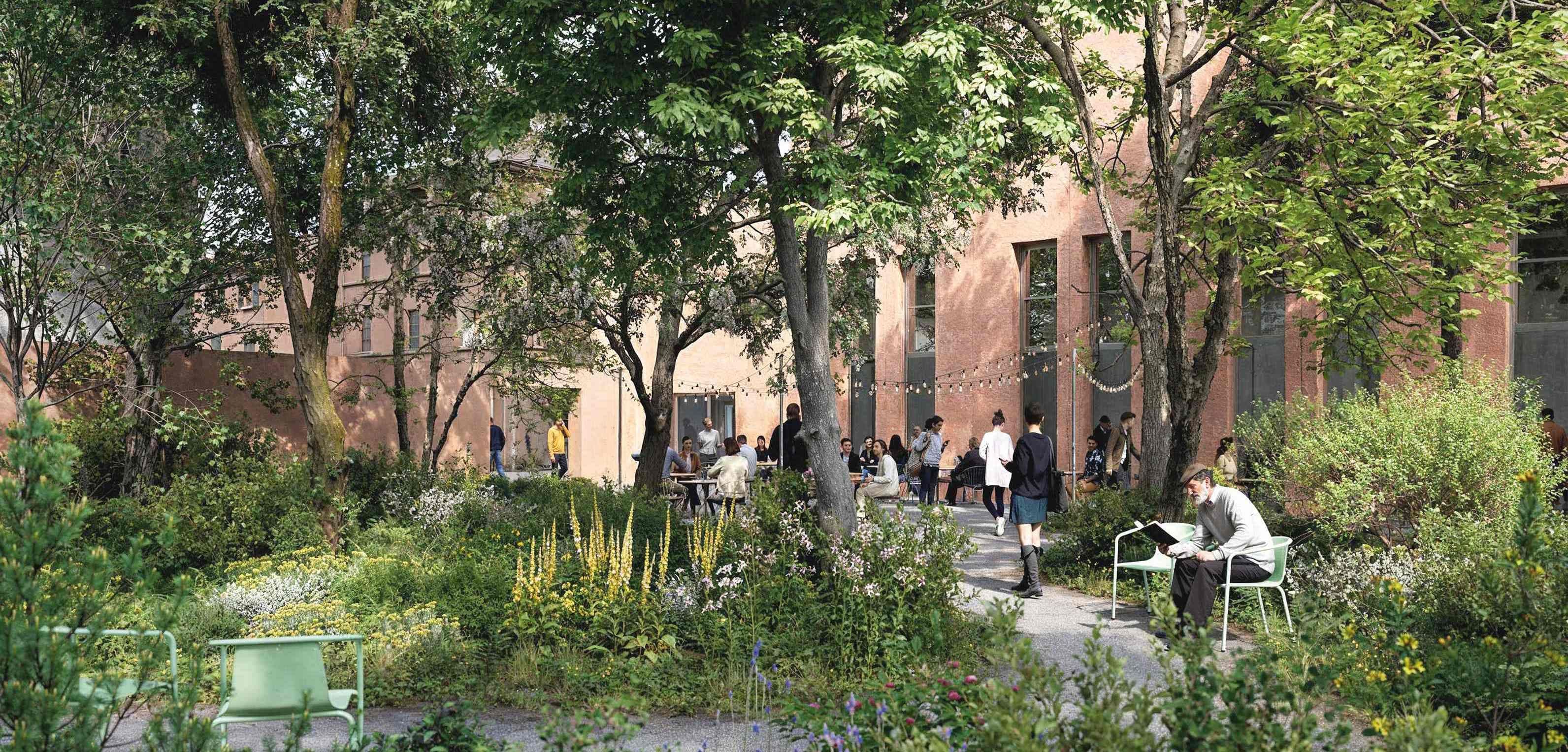 Chiesi Gardens: the construction site opens to the city