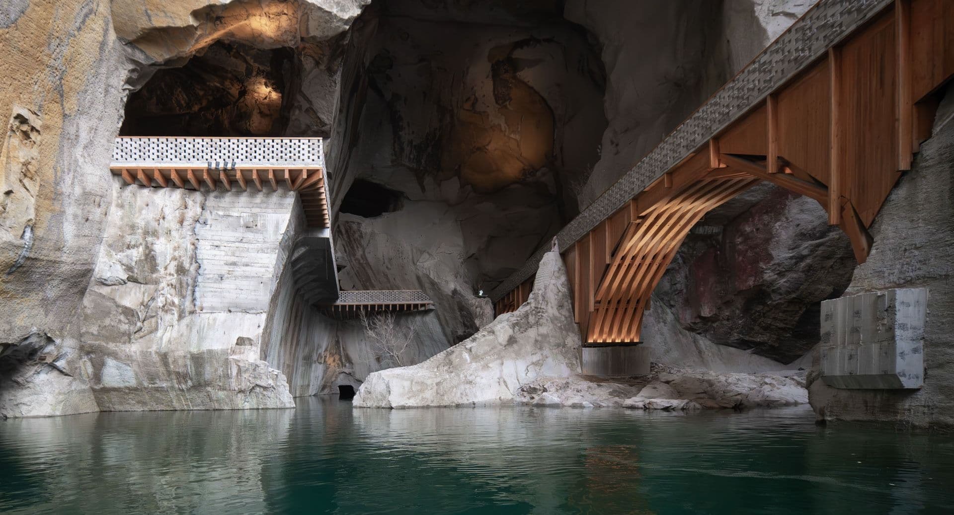Huangyan quarry: architecture by subtraction